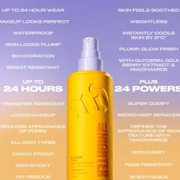 All Nighter Makeup Setting Spray Glow Finish