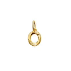 Alphabet Pendant Gold