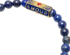 Amour Blue Lapis Lazuli Bracelet