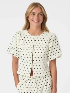 Anela Dot Blouse