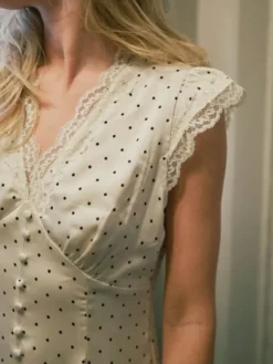Aniella Dot Dress