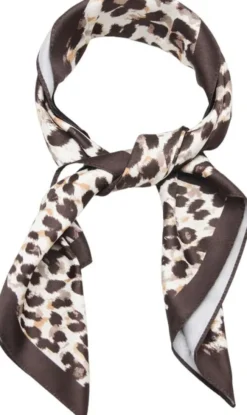 Animal print scarf
