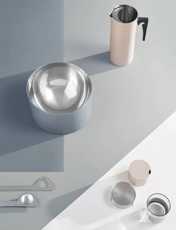 Arne Jacobsen salladsbestick steel