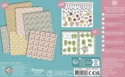 Auzou - Aktivitetssæt - Kawaii origami