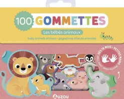 Auzou - My First Stickers 100 pcs - Baby Animals