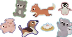 Auzou - My First Stickers 100 pcs - Baby Animals