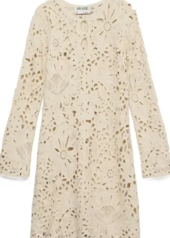 AWALISON LS V-NECK SHORT DRESS