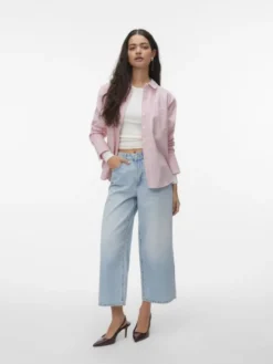 AWSIENNA HR WIDE CROPPED JEANS LI31