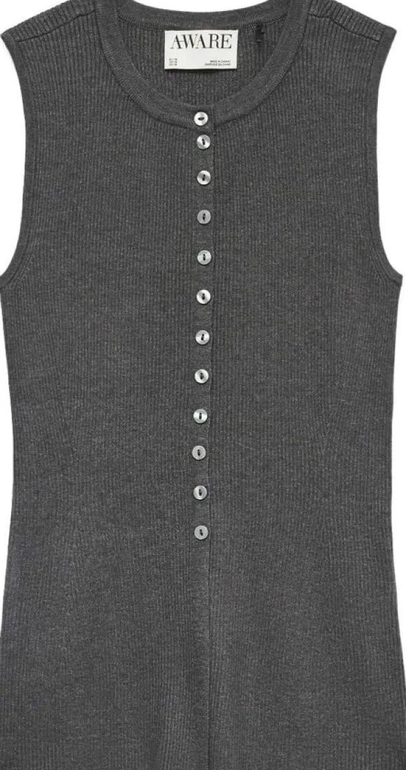 AWUKINO SL O-NECK KNIT VEST