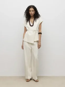 AWVANNAH V-NECK MIDI WAISTCOAT