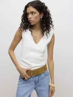 AWVEGA V-NECK TANK TOP