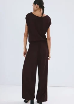 Balloon knit trousers