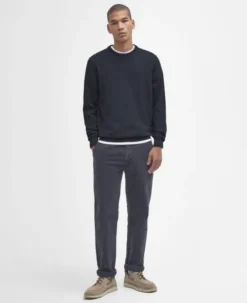 Barbour Pima Cotton Crew Neck Sweat