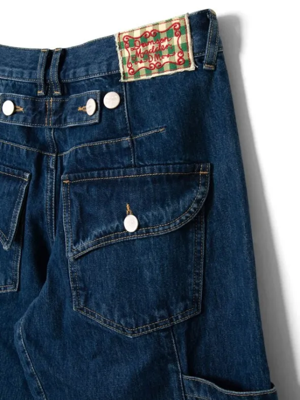 BARREL NINA JEAN - AUTHENTIC MID BLUE WASH