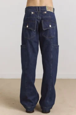 BARREL NINA JEAN - AUTHENTIC MID BLUE WASH