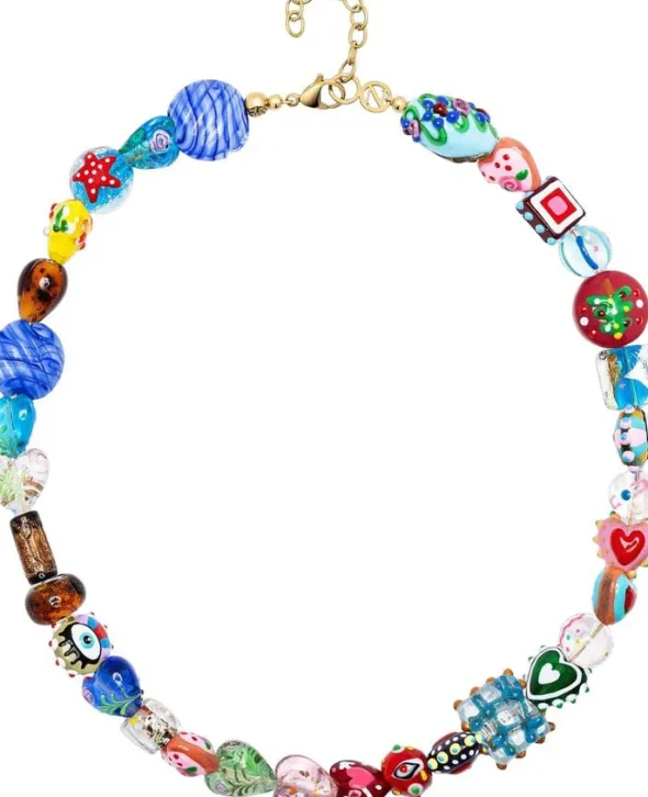 Beaded Charm Necklace