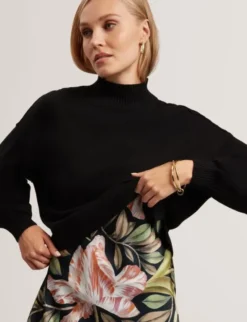 BERGNIA 2 in 1 Jumper With Printed