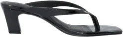 BIASPICE Toe Post Faux Leather