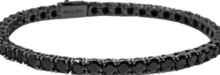 Black Tennis Bracelet