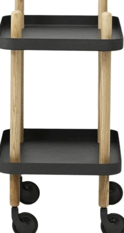 Block bord svart