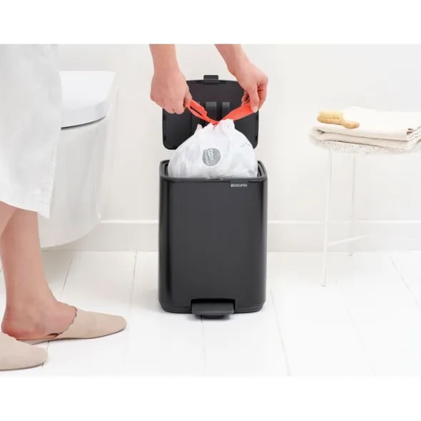 Bo pedalspand 7 ltr. - Matt Black