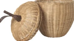Braided storage apple - small