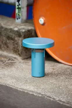 BringMe Portable Lamp Mini Metallic Turquoise