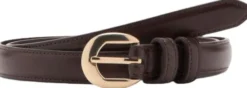 Buckle skinny belt