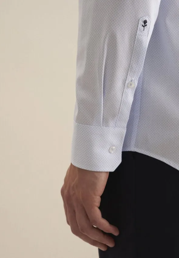 Business Shirt Regular Long sleeve Kent-Collar Print