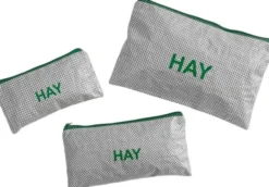 Candy Mono Wash Bag-Flat Set of 3-G