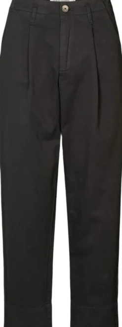 Canvas light pleat pant - Raina