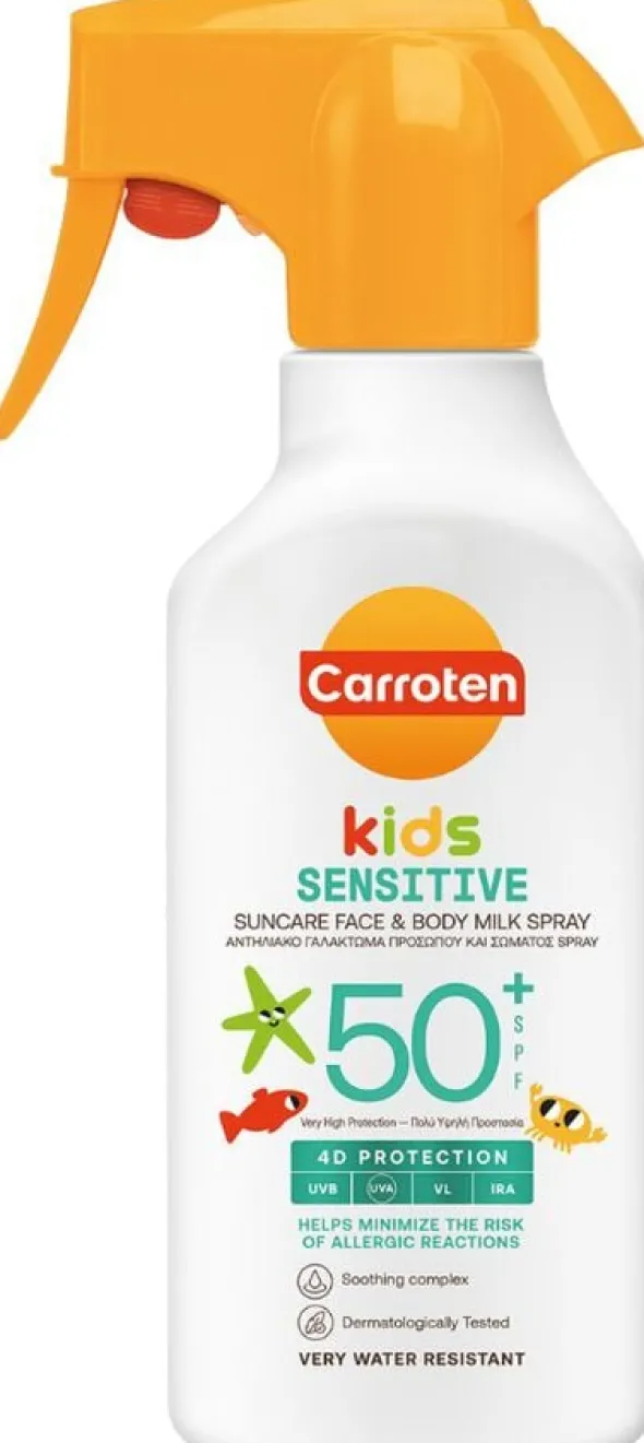 Carroten Kids Sensitive Milk Trigger SPF 50+
