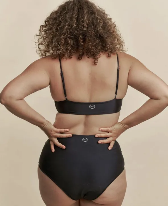 Cartel x Flow bikini top - Nero