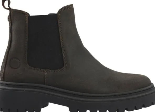 CASLEA Chelsea Boot W. Inside Zip Oil Suede