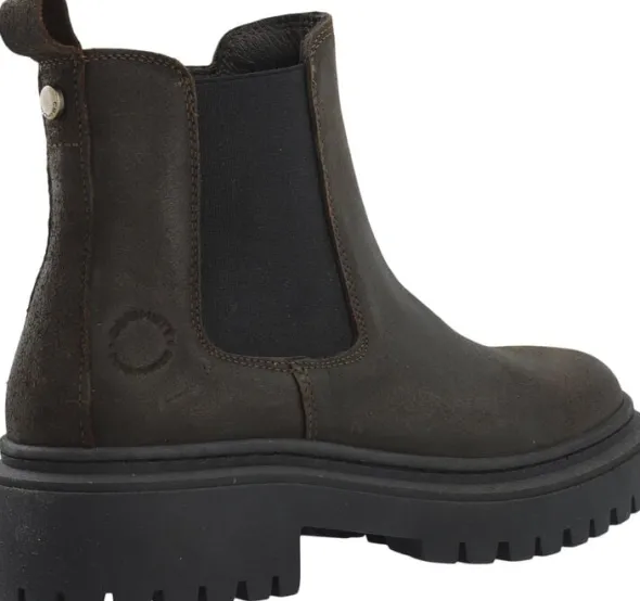 CASLEA Chelsea Boot W. Inside Zip Oil Suede