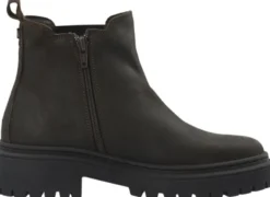 CASLEA Chelsea Boot W. Inside Zip Oil Suede