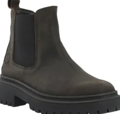 CASLEA Chelsea Boot W. Inside Zip Oil Suede