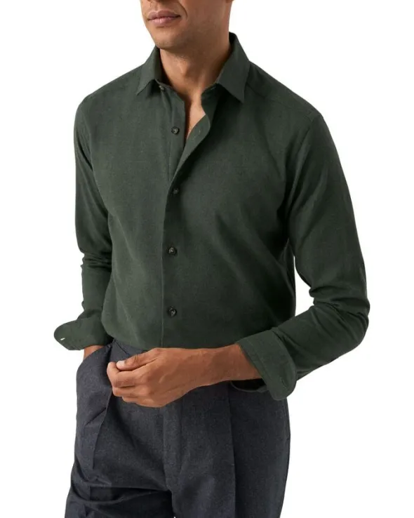 Casual Fit Flannel Shirt