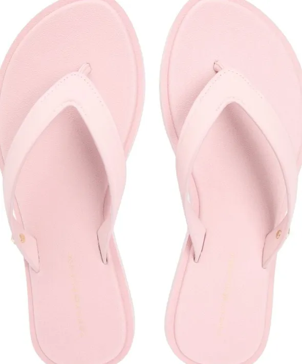 Chic TH Monogram Flip-Flops