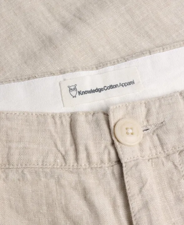 CHUCK regular linen pants - GOTS/Vegan