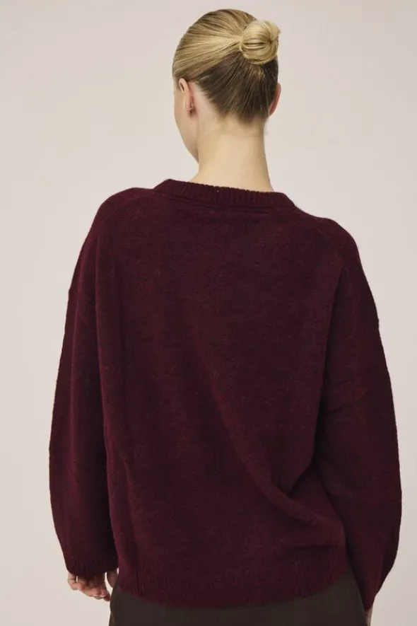 Cindi 8 Striksweater - Alpakamix RWS