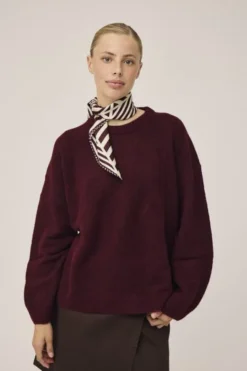 Cindi 8 Striksweater - Alpakamix RWS