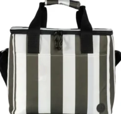 City stripe cooler bag large rPET