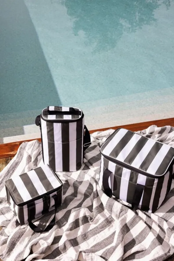 City stripe cooler bag large rPET