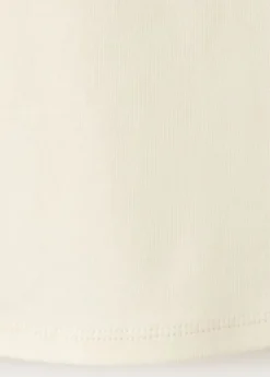 Cotton T-shirt with contrast piping