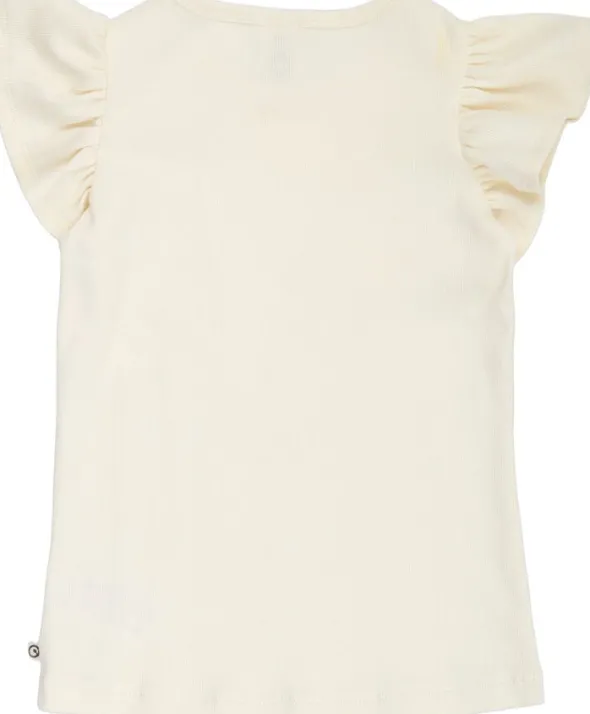 Cozy me rib frill s/s T