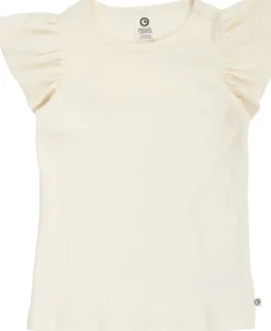 Cozy me rib frill s/s T