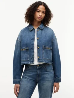 CROPPED JACKET CAM MID