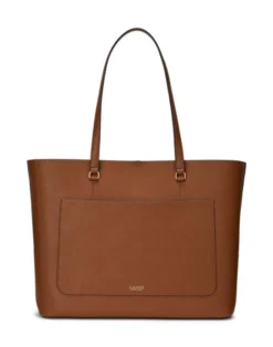 Crosshatch Leather Large Karly Tote