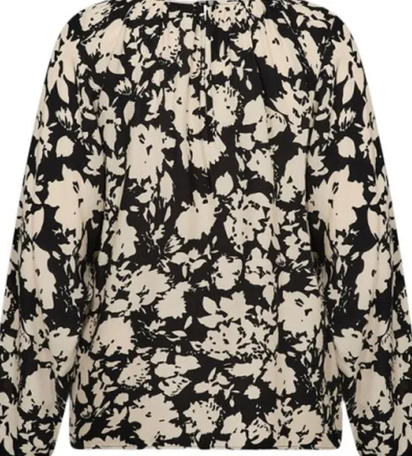 Curvy WA-SAPHINA 1 Bluse Sort